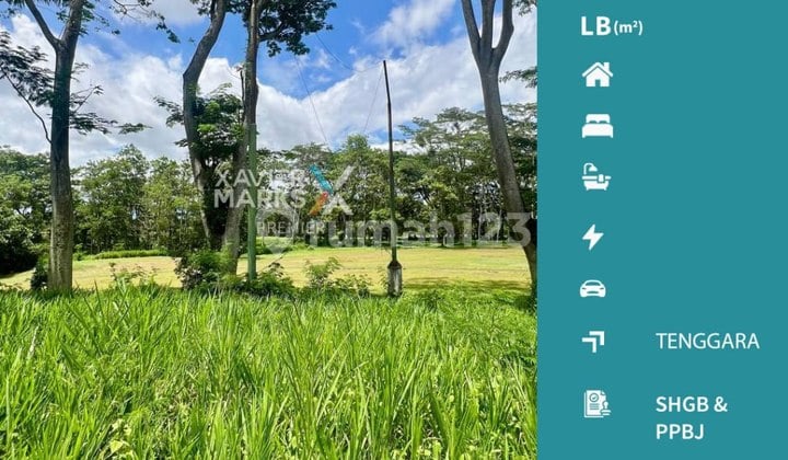 Tanah Kavling Luas di Jalan Utama Cluster Golf Kota Araya Malang