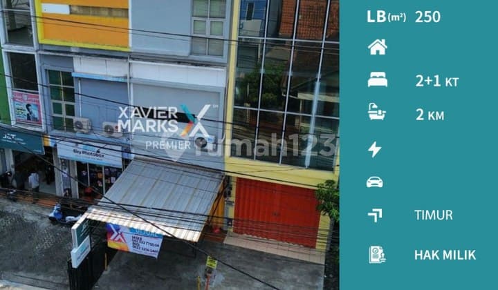 Ruko di Galunggung, Klojen, Malang (Bangunan Full Upgrade)