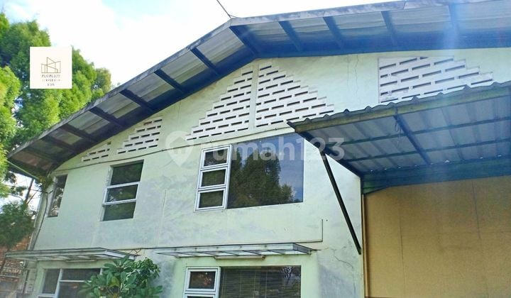 Gudang Pabrik Strategis Jalan Raya Provinsi di Buah Batu Kab Bandung