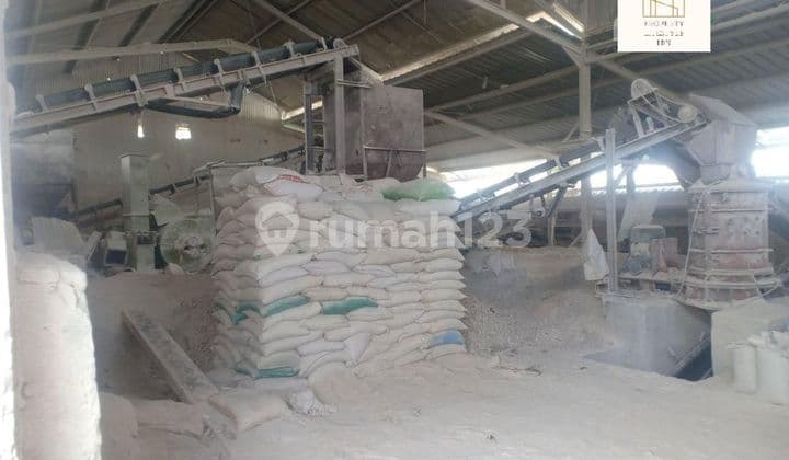 STONE GRINDING FACTORY, READY FOR CONTINUED PRODUCTION, PADALARANG - WEST BANDUNG
