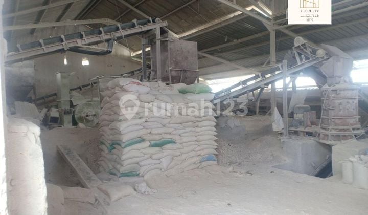 PABRIK PENGGILINGAN BATU, TINGGAL LANJUT PRODUKSI, PADALARANG- BANDUNG BARAT