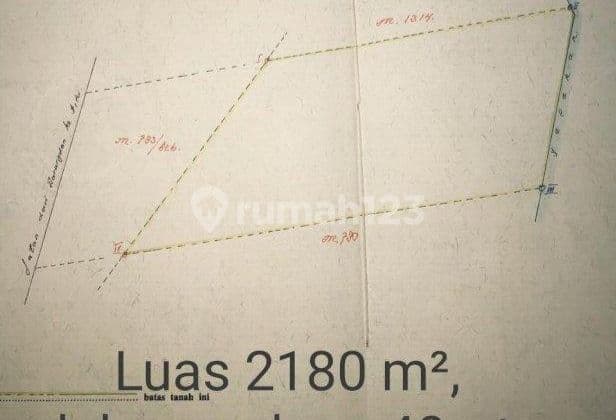 Tanah Sewa Main Road Lm 40 Dekat Puntu Tol Cisumdawu Sumedang