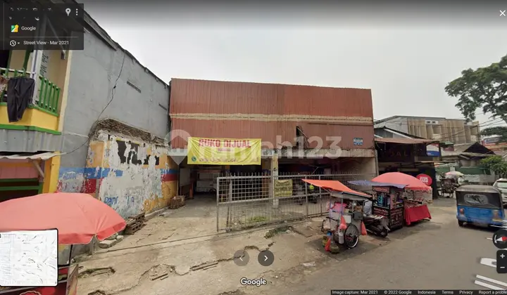 For Sale Land with Ruko (Shop House) Building Bonus in Menteng Atas, South Jakarta