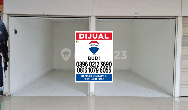 Dijual Kios Gandeng Hoek Pasar Grosir Senen Jaya Lantai Dasar Nego Sampai Jadi