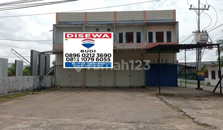 Disewakan 2 Ruko Pal Ix Sungai Kakap Kubu Raya Jl Karya 2 Tk LB 7,5 X15,5