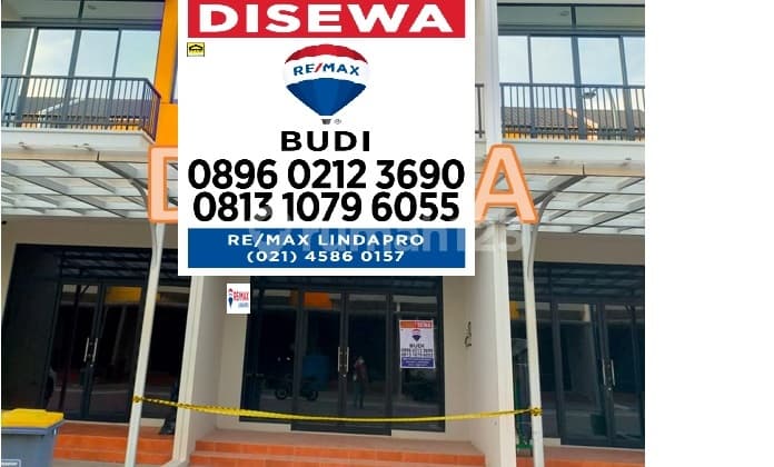 For Rent: Sedayu City Shop House, Kelapa Gading, 3 Floors, 4.5m x 17.5m