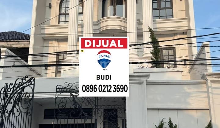 Dijual rumah Komplek Imperial Gading perbatasan kelapa gading 3 tk LT 182 m2 8 x 20 ada kolam renang pribadi