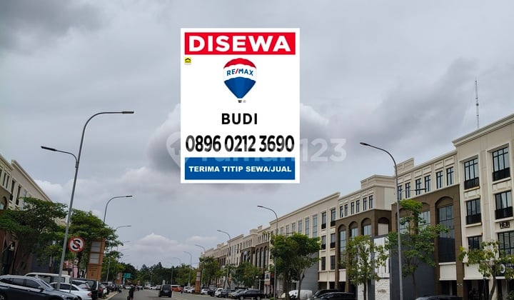 Disewakan Ruko Sedayu City Kelapa Gading Lantai 1 atau 2 Saja 4,5 X 15 Bagus Rapih