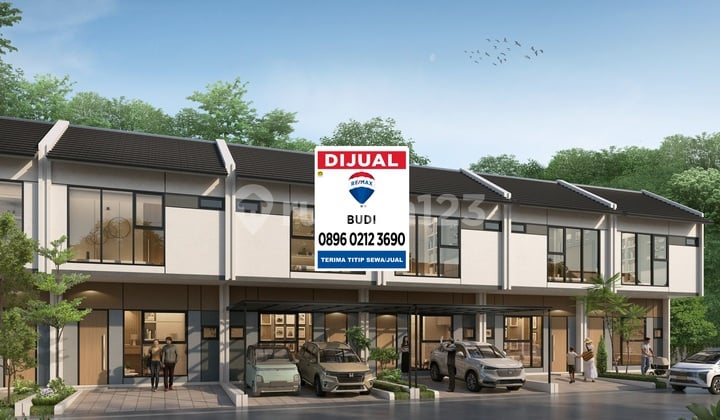 For Sale Florence Village House Jakarta Garden City Jgc Cakung Near Kelapa Gading 2 Floors Land Size 5 X 10 3 Bedrooms