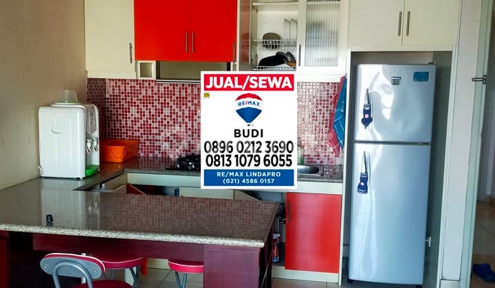 Disewa Dijual Apartemen City Home Moi Kelapa Gading Santa Monica Furnish 2 Kt LB 45 M2 Lantai 23 View Moi