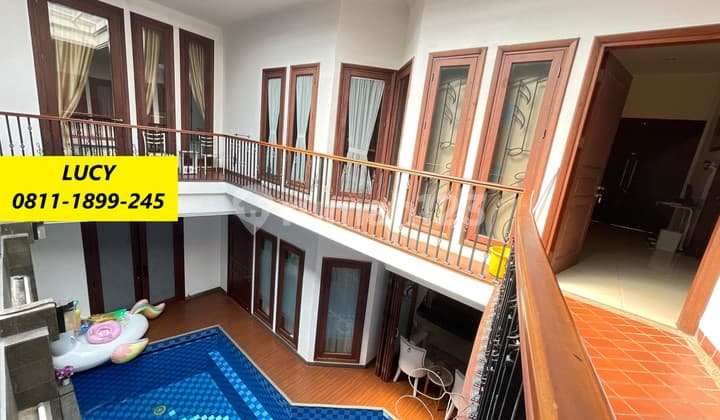 Rumah Mewah 6 Kamar Plus Swimpool di Puri Bintaro 16602-FN 0811189xxxx