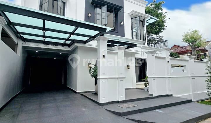 Rumah Strategis Posisi Hoek dg Swimming Bintaro Tangsel LR-14908