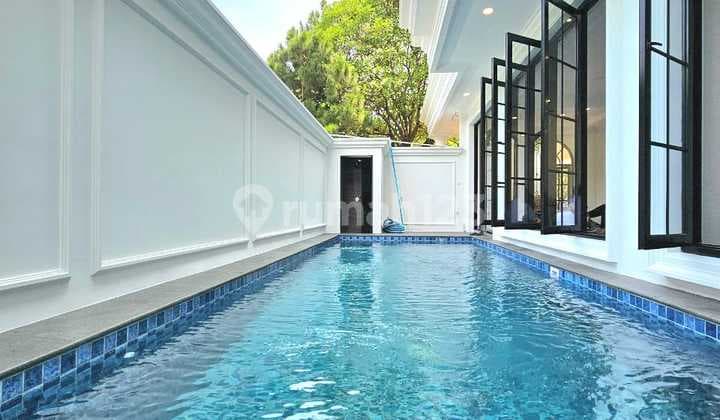 Rumah Strategis Hook Dgn Swimming Pool di Bintaro Tangsel Lr14686