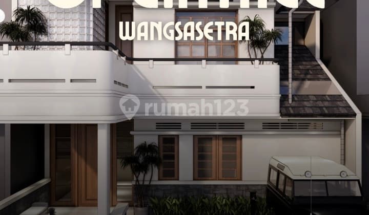 Rumah dengan Konsep Bandung Tempo Dulu Design Elegan Full Furnish di Tatar Wangsakerta Kota Baru Parahyangan Bandung