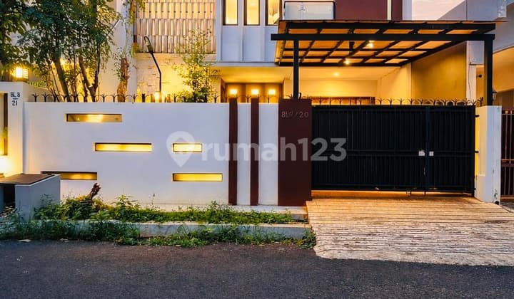 Rumah 2.5Lt Siap Huni Dalam Komplek Elite di Pondok Kelapa. Jaktim
