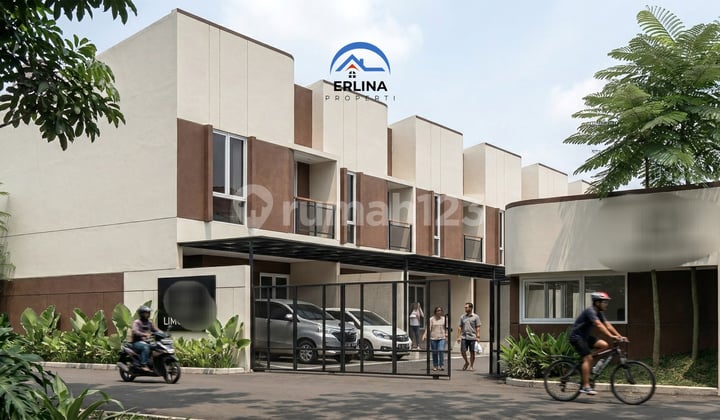 Dijual Rumah Baru 2Lt Dalam Cluster Dekat Pintu Tol Limo. Depok