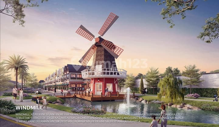 LIandra City rumah konsep belanda type tulip daerah batang kuis