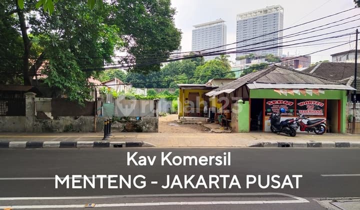 Kavling Komersil Cocok untuk Segala Usaha Cikini, Menteng, Jakarta Pusat