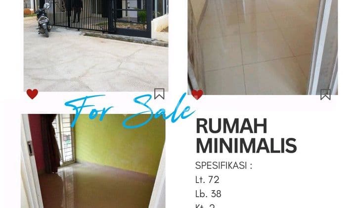 Dijual Cepat Rumah Mungil di Pondok Melati Bekasi