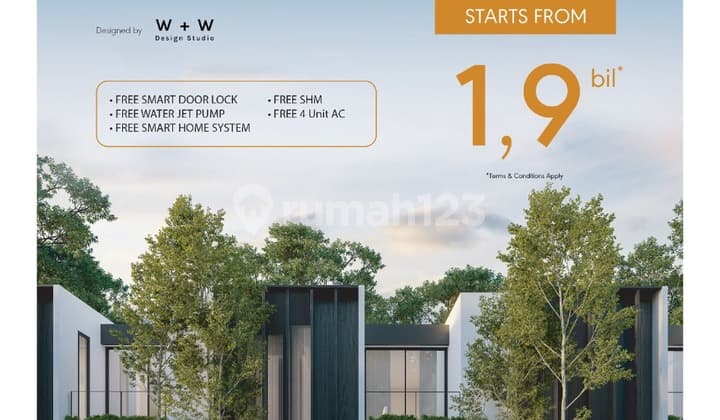 Rumah Cantik Bergaya Modern Minimalis di Rempoa