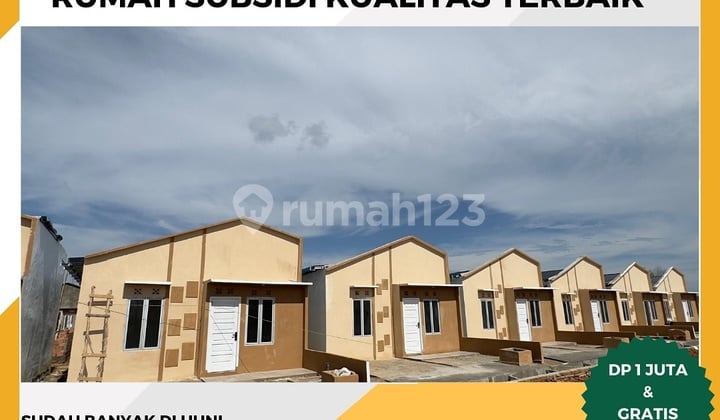 Rumah Subsidi Dekat Poltek Unsri Kertapati