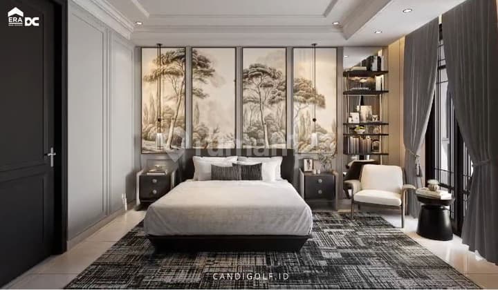 Rumah Candi Golf Cluster Baru Lokasi Depan Harga Mulai 3 M