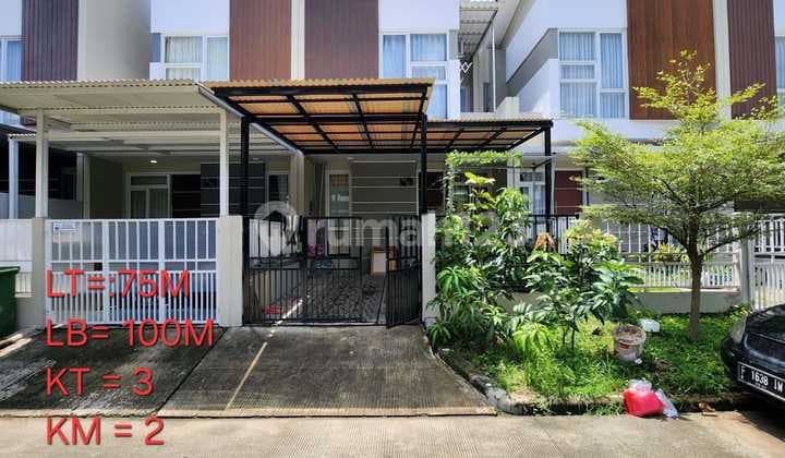Dijual Rumah Cluster Strategis Dekat Tol Barat
