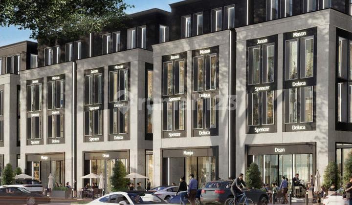 Dijual Ruko Soho Komersial Boulevard Pik 2 With Rooftop 525m