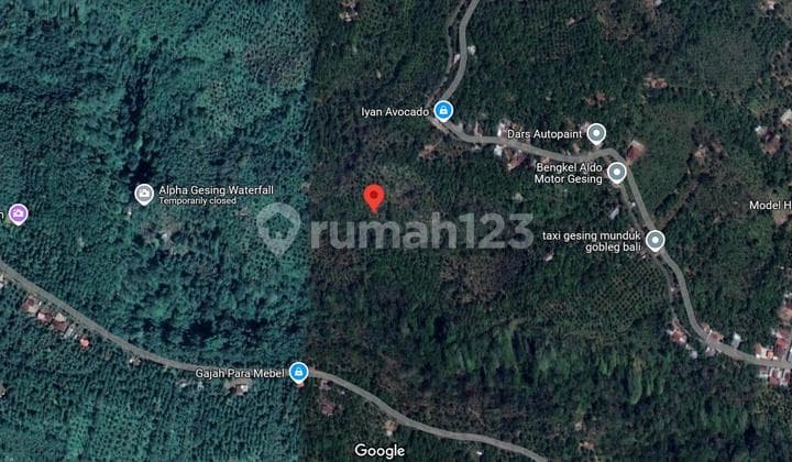 Dijual tanah di kawasan berkembang, Gesing Munduk, Singaraja