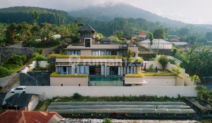 Brand New Luxury Villa With Mountain View For Sale In Bedugul Tabanan