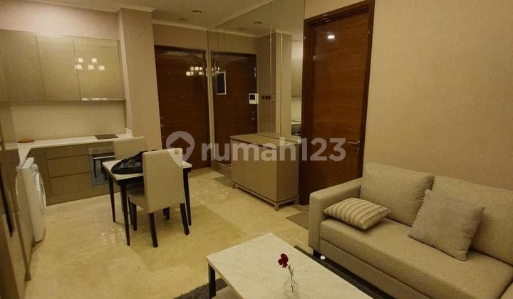 apartemen district 8 senopati uk 1 br 70 sqm siap huni