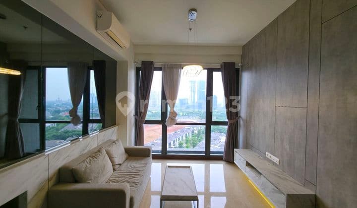 Apartemen 1 Kamar Tidur Fully Furnished Marigold Navapark Bsd