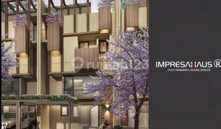 Tabebuya Impresahaus 3 Lantai Bagus Siap Huni Furnished.