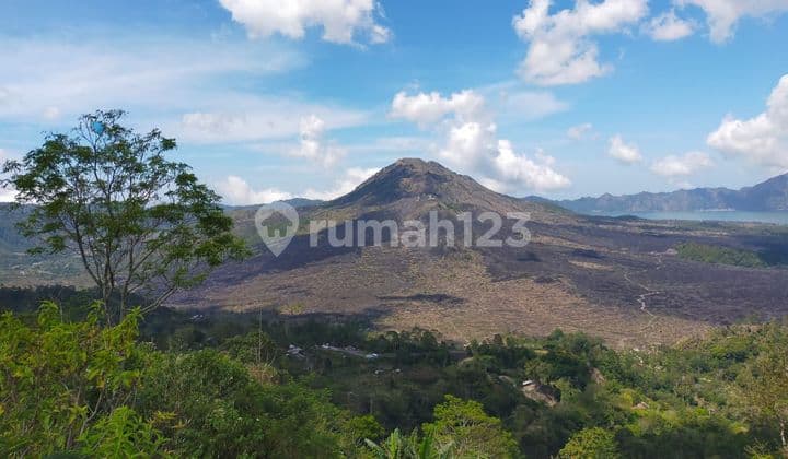 TANAH LOKASI KINTAMANI VIEW GUNUNG N DANAU SANGAT STRATEGIS