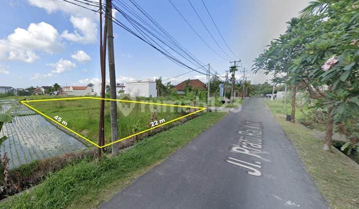 Tanah Premium Strategis Di Pantai Cemagi Canggu Badung