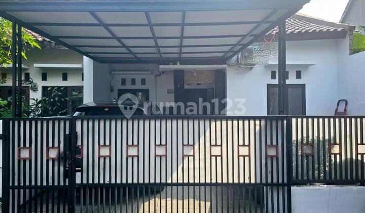 Rumah Terawat Dalam Cluster, Tanah 95 M, Selangkah Jalan Utama Jatiasih