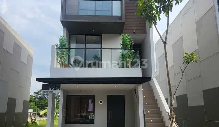 Sewa Rumah Di Pik Golf Island Ukuran 5x15 Cluster Bagus 3 Lantai Termurah