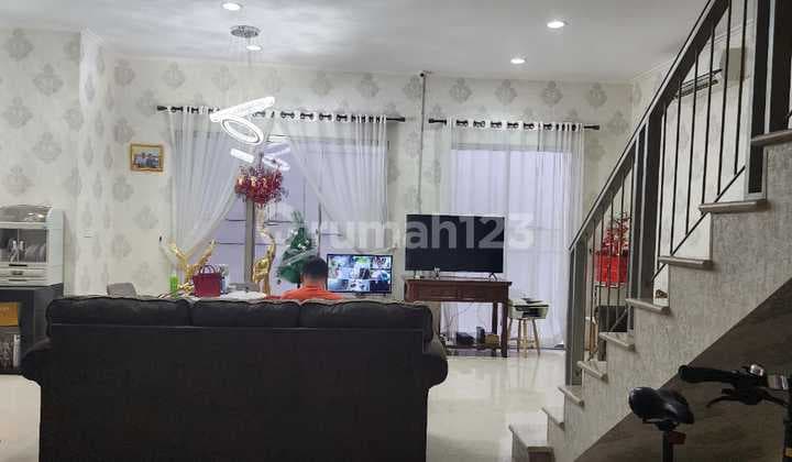 Dijual Rumah Golf Island Pik Uk 8x15 Semi Furnish 2 Lantai Siap Huni Termurah