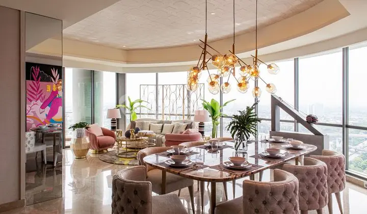 Apartment Dijual Murah The St Moritz Luas 187 Furnished Bagus
