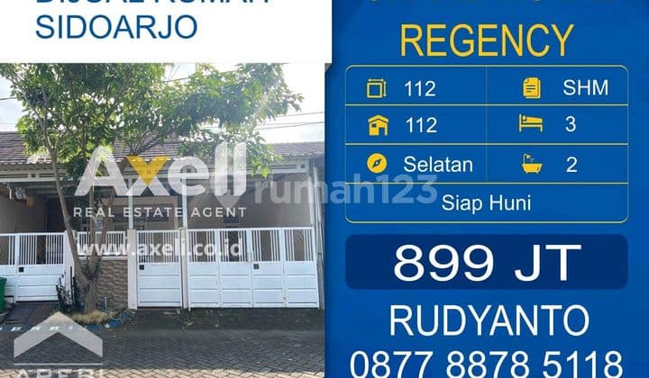 Rumah Grand Royal Regency Cluster Edelweiss Dijual
