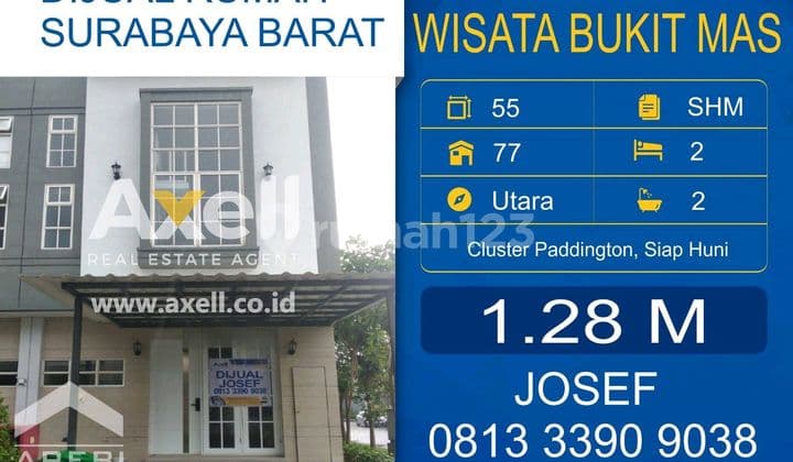 Rumah Wisata Bukit Mas Dijual