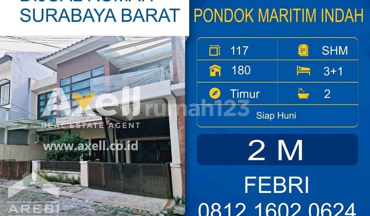 Rumah Pondok Maritim Indah Dijual Rumah Pondok Maritim Indah Dijual