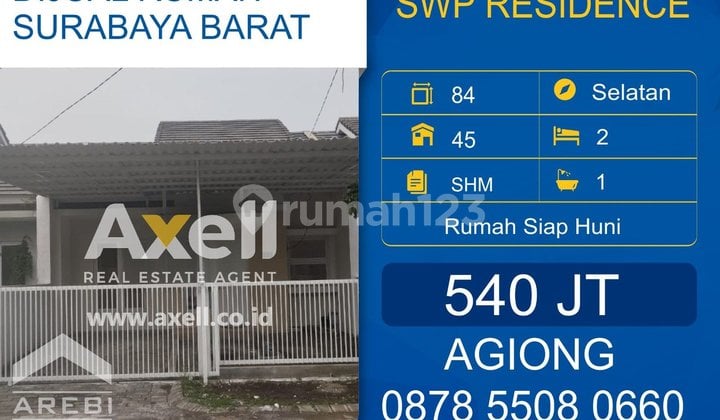 Rumah Swp Residence Dijual
