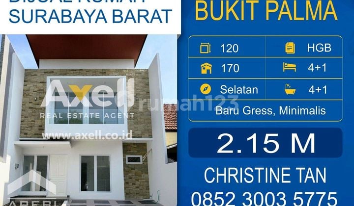 Rumah Citraland Bukit Palma Dijual