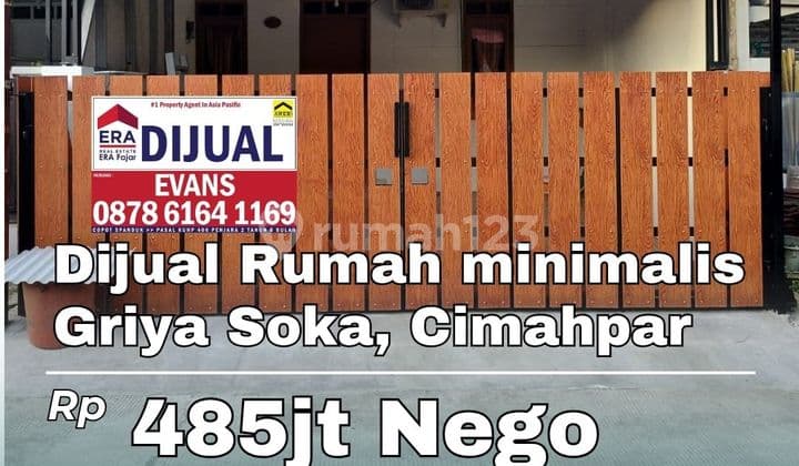 Dijual Rumah Griya Soka Murah Minimalis