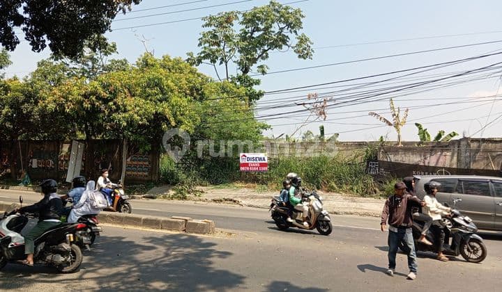 Disewa tanah pinggir jalan kemang parung