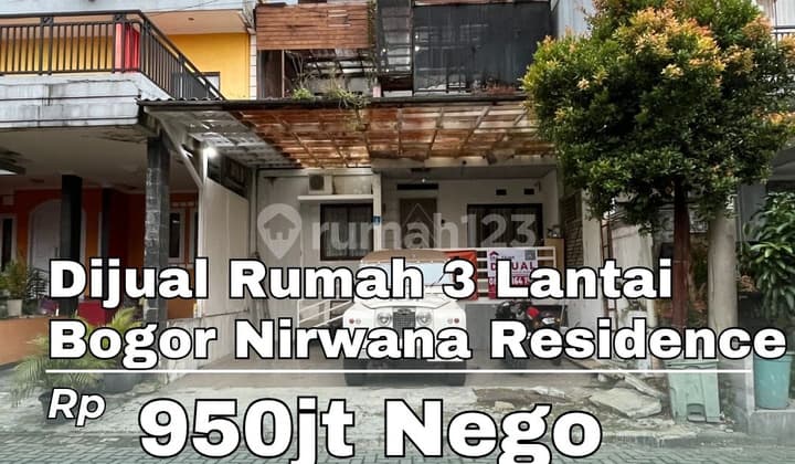 Murah Dijual Rumah Bnr 3Lantaicluster