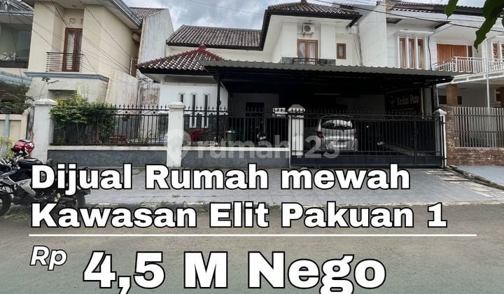 Dijual Rumah Mewah Pakuan 1 Lokasi Strategis