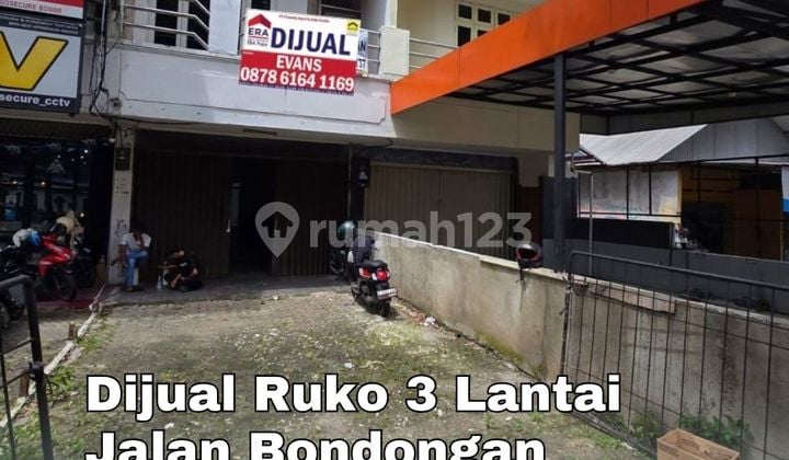 Dijual Ruko Bondongan Siap Huni Lokasi Strategis Pinggir Jalan