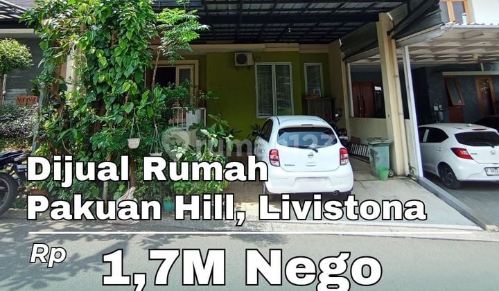 Dijual Rumah Pakuan Hill Cluster Siap Huni Lokasi Strategis
